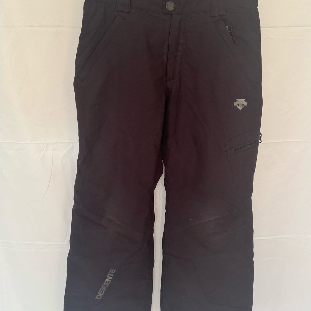 Descente kids black ski pants size 8